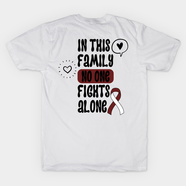 In This Family No One Fights Alone by oneduystore